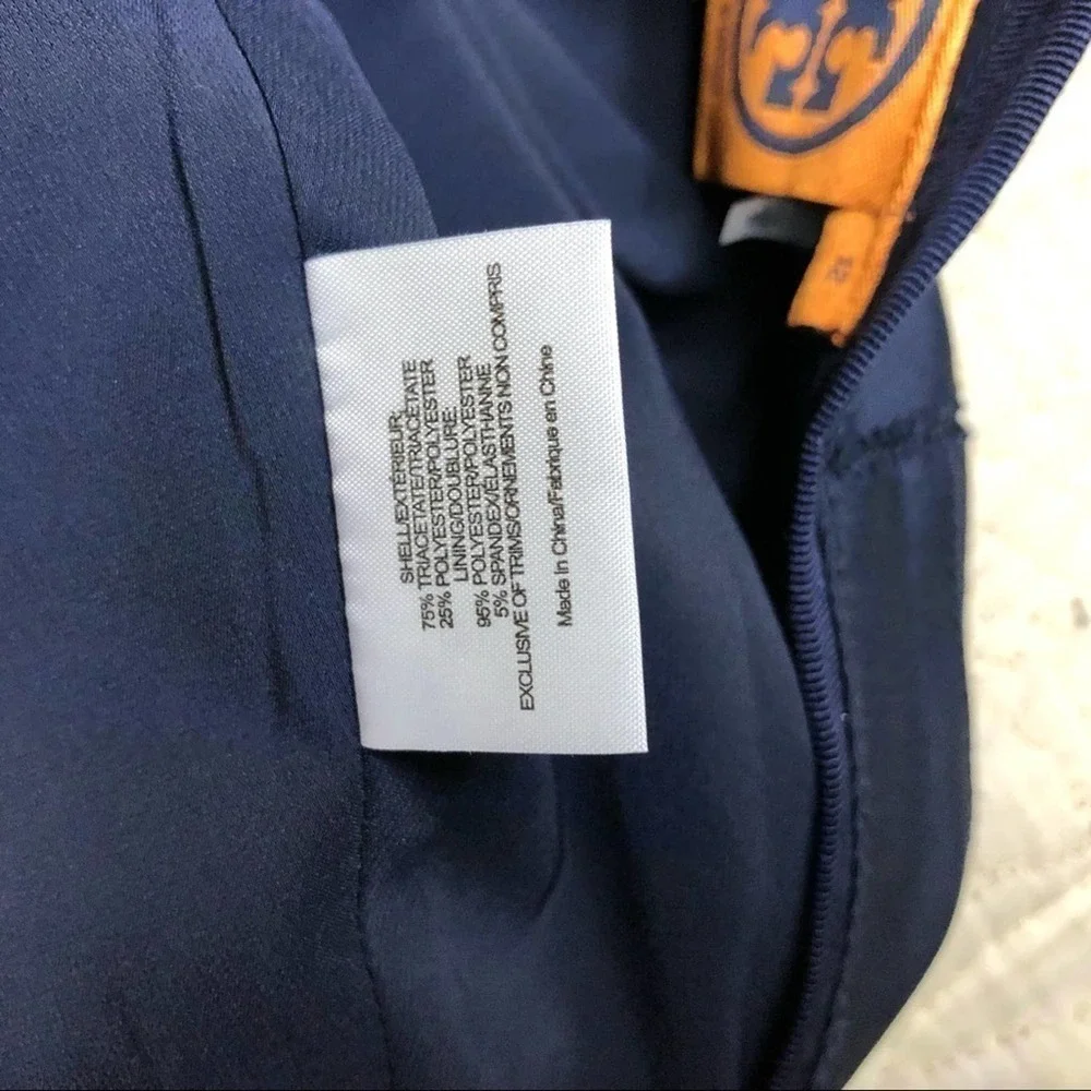 Tory Burch Navy Alton Skirt Size 12
